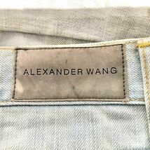 alexanderwang アレキサンダーワン ダメージ デニム ショートパンツ_画像9