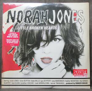 (LP) 未開封新品! US初回オリジナル/BLUE NOTE NORAH JONES [LITTLE BROKEN HEARTS] 2枚組/ホワイトカラー盤/ノラ・ジョーンズ/2012年