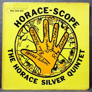 (LP) US/BLUE NOTE(47WEST 63rd) HORACE SILVER [HORACE-SCOPE] ジャンク・スリキズ多/MONO/両溝/RVG刻印有り/耳有り/BLP-4042