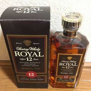 【古酒】ローヤル12年　スリムボトル　ウイスキー