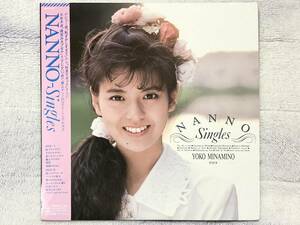 【80's】南野陽子 / Nanno ~ Singles （1988、日本盤、8-page full color booklet & full color photo book - Yoko Minamino in Paris）