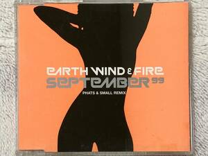 【90's】Earth Wind & Fire / September 99 (Phats & Small Remix) （1999、Maxi-Single CD、UK盤、Mutant Disco Vocal、Disco Dub Mix）