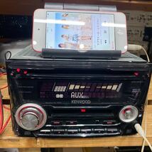 KENWOOD CD/MD RECEIVER DPX-55MD AUX_画像2
