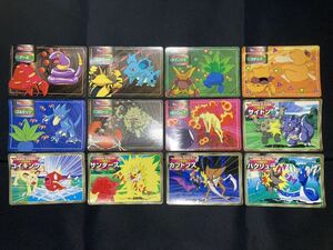 ポケモン カード トップサン VS ノーマル 12種 サンダース カブトプス 等 バトル アニメ版 Pokemon Card Topsun VS 12 cards Anime Version