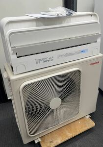 ★中古美品即決！東芝　RAS-E406E6ARX-W 冷暖房　ルームエアコン 機能充実ハイスペック　ルームエアコン　領収書ok