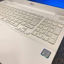 【稼動品】FUJITSU 富士通LIFEBOOK AH50／X FMVA50XWP プレミアムホワイト Windows10 i7-6700HQ ノートパソコン_画像5