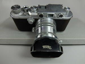 nicca/ニッカ MODEL TYPE-3 Ⅲ型 ボディ L39 マウント レンジファインダーカメラ ＋ NIKKOR-H・C 50mm F2 レンズ（ ジャンク）