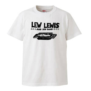 【Mサイズ バンドTシャツ】Lew Lewis ルー・ルイス パブロック パンク 甲本ヒロト LP CD レコード クロマニヨンズ ブルーハーツ ST- 610