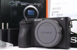 【 良品 | 動作保証 】 SONY α6500 ボディ ILCE-6500 【 シャッター数 12000回 | 欠品なし 】