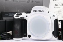 【 極美品 | 動作保証 】 PENTAX K-30 ボディ クリスタルホワイト 【 シャッター数 わずか350回 】_画像1