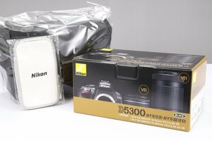 【 新品 】 Nikon D5300 AF-P ダブルズームキット 【 Nikon オリジナルカメラバッグ・ソフトマルチケース 追加付属 】