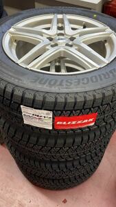 ブリヂストン　ブリザック　DM-V3 23年新品　225/60R17 スバルXV フォレスター　レガシィ　17×5穴100 中古アルミ付き　新品スタッドレス 