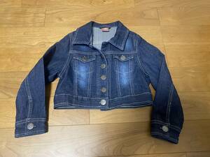  Kids Denim jacket G Jean 120 size beautiful goods 