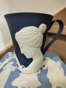 Wedgewood ウェッジウッド　250周年記念　Terpdichore テレプシコーレ　カメオ　マグカップ　箱付　新古品