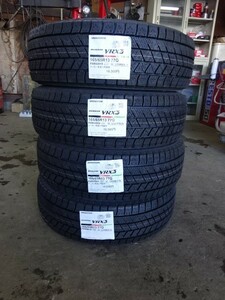 165/65R13　77Q　ブリヂストン　BLIZZAK　VRX3　新品スタッドレス　４本　