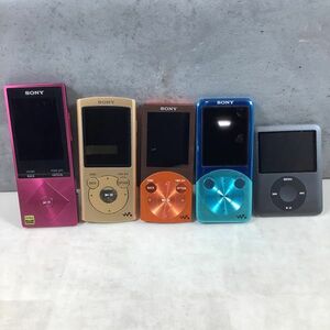 B1084【コンパクト】【JUNK】動作未確認. SONY／ウォークマン. ■NW-A16／NW-S765／NW-S754 ■ipod 8GB. A1236. 他 まとめ