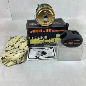 B1056. フィッシング. 釣具. Daiwa／ダイワ. リール. ■シーライン300. ■SUPER胴付. ST-20. 早技. 2点まとめ