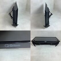 B1037【家財便S】 YAMAZEN Qrion. 24型 ハイビジョン液晶テレビ. QRT-24W2K. 2021年製. リモコン付き_画像7