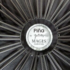 美品 MAGIS マジス PINA ピーニャ アッシュ材 アームチェア ダイニングチェア 椅子イタリア製 定価16万 デザイナーズ家具の画像6