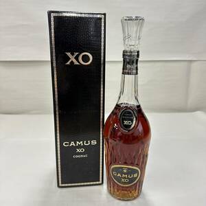 M17828(022)-505/AM4000　酒　CAMUS XO COGNAC　カミュ　コニャック　ブランデー　ロングネック　700ml　箱付き