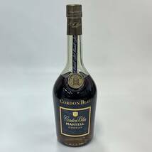 EA16484(022)-612/OS10000　酒　MARTELL　マーテル　CORDON BLEU　COGNAC　BRANDY　コニャック　ブランデー　40％　500ml　箱付き_画像2