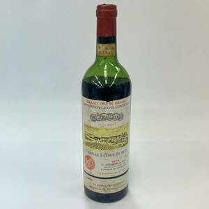 E6568(022)-620/TY3000　酒　ワイン　CHATEAU LA TOUR BICHEAU 1974　GRAND CRU DE GRAVES　11.5％　730ml