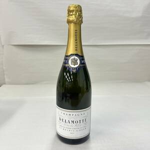 M29102(022)-563/AT3000　酒　DELAMOTTE CHAMPAGNE LE MESNIL S/OGER　ドゥラモット　シャンパン　果実酒　12％　750ml