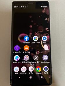 SONY Xperia XZ3 docomo SO-01L ボルドーレッド