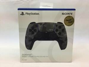 ●中古コントローラー● SONY PlayStation5用 DualSense CFI-ZCT1J 06 グレーカモフラージュ 