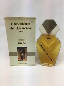 ●中古香水● christian de Lenclos Voice paris 100ml 残量90％以上