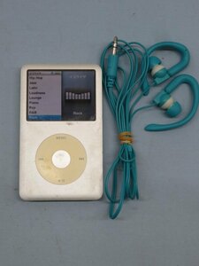 80GB★Apple A1238 デジタルオーディオプレーヤー iPod classic アップル アイポッド クラシック 動作品 89645★！！