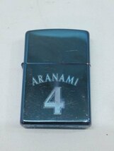 ★Zippo DeNA BAYSTARS YOKOHAMA ARANAMI4 オイルライター 2015年製 ジッポ 横浜DeNAベイスターズ 喫煙具 フリントあり USED 90925★！！_画像1