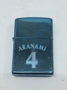 ★Zippo DeNA BAYSTARS YOKOHAMA ARANAMI4 オイルライター 2015年製 ジッポ 横浜DeNAベイスターズ 喫煙具 フリントあり USED 90925★！！