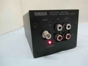●●YAMAHA HA-5 音楽機器 ヤマハ NATURAL SOUND Phono Equalizer フォノイコライザー アンプ USED 89771●●！！