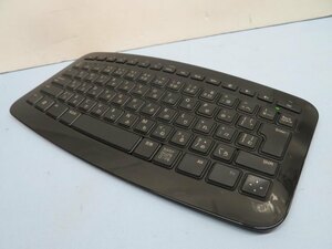 ★Microsoft 1392 ワイヤレスキーボード Arc keyboard マイクロソフト PC用品 レシーバー/電池付き 動作品 89805★！！