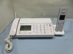 ★Panasonic KX-PD215-W デジタルコードレスFAX おたっくす ホワイト KX-FKD404-W1 パナソニック バッテリー/子機/充電台付 動作品 89839★