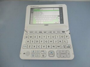 高校生モデル/170コンテンツ■CASIO XD-K4700 電子辞書 EX-word ホワイト カシオ エクスワード 電池付き 動作品 89912■！！