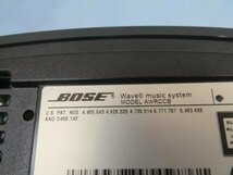 ★BOSE AWRCCB Wave Music System CDラジオ CDプレーヤー ボーズ ウェーブミュージックシステム 電源コード付き ジャンク USED 90102★！！_画像8