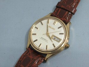 27石★SEIKO 8346-8000 腕時計 BUSINESS-A DIASHOCK 自動巻き アナログ デイデイト オートマチック セイコー ビジネス ジャンク 89951★！