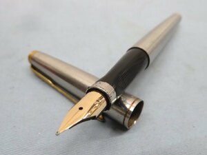 ペン先14k POINT USA/全長12.8㎝■PARKER 75 万年筆 パーカー 筆記用具 文房具 USED 90488■！！