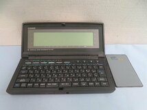 ◎CASIO POCKETWORD PW-1000 パーソナルワードプロセッサー 超小型ワープロ カシオ ジャンク USED 90472KA◎！！_画像1