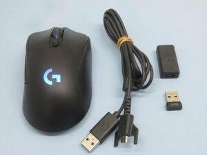 ★Logicool LIGHTSPEED G703 ワイヤレスゲーミングマウス ロジクール ライトスピード PC用品 USBケーブル/レシーバー付 動作品 90775★！！