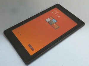 7インチ/8GB■Amazon SR043KL タブレット Fire7 第7世代 アマゾン ファイヤー 保護シールあり USB充電ケーブル付き 90898■！！