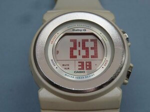 ★CASIO BGD-100 腕時計 ホワイト Baby-G クォーツ デジタル カシオ ベビーG 電池交換済み 90837★！！