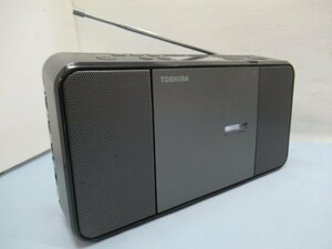 ★TOSHIBA TY-C300 CDラジオ ブラック CDプレーヤー 東芝 電源コード付き 動作品 90886②★！！