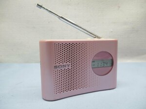 ★SONY ICF-M55 PLLシンセサイザーハンディーポータブルラジオ FM/AM ソニー 電池付き 動作品 90888★！！