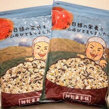 ★国産雑穀米★　３９穀米　４５０g ×２袋　明日への輝き_画像1