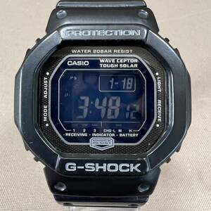 CASIO G-SHOCK GW-5600BJ The G タフソーラー 電波受信 電波ソーラー スクウェア ブラック 反転液晶 