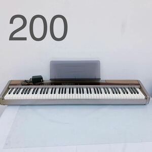 1Ｅ027 CASIO カシオ 電子ピアノ Privia PX-100 キーボード 楽器 音楽 楽譜たて付 通電音出し確認済