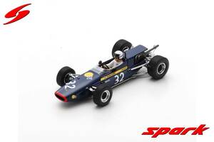 ■限定300pcs. スパークモデル 1/43 1968 ローラT100 #32 J.de.バグラチオン F2 ポーGP